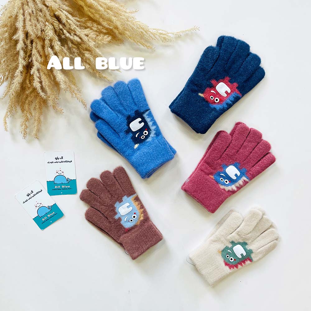 دستکش موهر وارداتی دایناسور (93022)